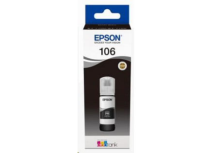 EPSON ink čer 106 EcoTank Photo Black ink bottle