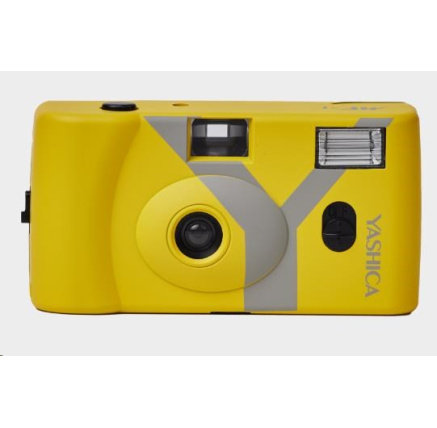 YASHICA MF-1 Snapshot Art Camera (Yellow) - analogový fotoaparát