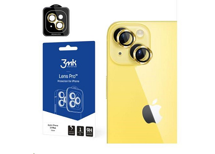3mk Lens Protection Pro pro Apple iPhone 14 Plus, žlutá