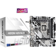 BAZAR - ASRock MB Sc LGA1700 H610M-HDV/M.2+ D5, Intel H610, 2xDDR5, 1xDP, 1xHDMI, 1xVGA, mATX - Po opravě (Bez příšlušen