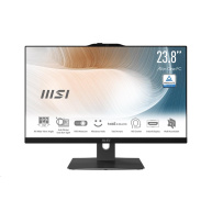 MSI PC AiO AM242TP (Modern AM242TP 1M-2021XEU), Core 5 120U, 23.8" FHD, Touch, 16GB, 512GB SSD, N/A, No OS, Black