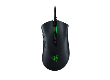 RAZER myš DeathAdder V2, optická, rozlišení 20.000dpi, USB, hybridní cloud úložiště a integrovaná paměť, RGB