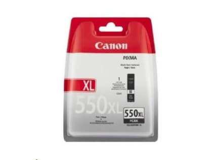 Canon CARTRIDGE PGI-550XL PGBK pigmentová černá pro PIXMA iP7250, iP8750, iX6850, MG5450, MG5x50, MG565x (500 str.)