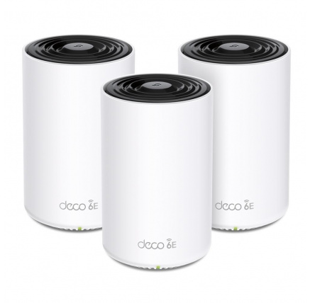 TP-Link Deco XE75(3-pack) WiFi6E Mesh (AXE5400, 2,4GHz/5GHz/6GHz,3xGbELAN/WAN)