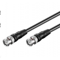 PREMIUMCORD BNC kabel pro audio/video 75 Ohm 1m M/M