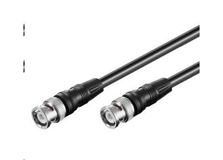 PREMIUMCORD BNC kabel pro audio/video 75 Ohm 1m M/M