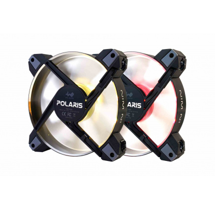 IN WIN ventilátor Polaris RGB Aluminium (single pack)