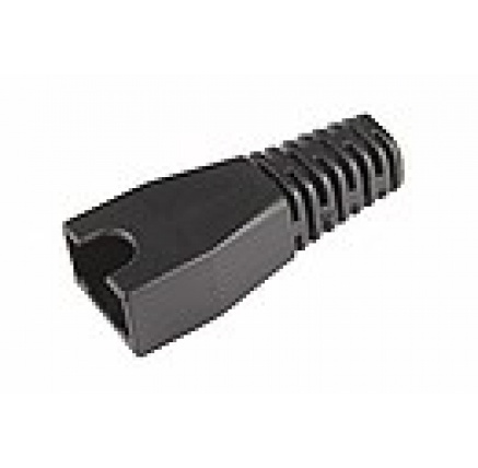 Solarix Ochrana RJ45 non-snag proof černá / 100ks S45NSP-BK Solarix Ochrana RJ45 non-snag proof černá / 100ks S45NSP-BK