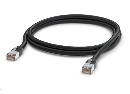 UBNT UACC-Cable-Patch-Outdoor-2M-BK, Outdoor UniFi patch cable, 2m, Cat5e, černý UBNT UACC-Cable-Patch-Outdoor-2M-BK, Outdoor UniFi patch cable, 2m, Cat5e, černý
