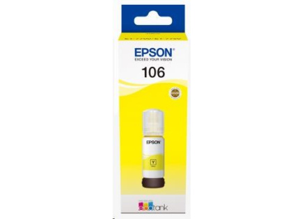 EPSON ink bar 106 EcoTank Yellow ink bottle