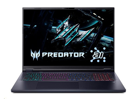 ACER NTB Predator Helios Neo 18 AI (PHN18-72-94LX),Ultra 9 275HX,18"WQXGA,32GB,1TB SSD,RTX 5070 Ti,Linux,Black
