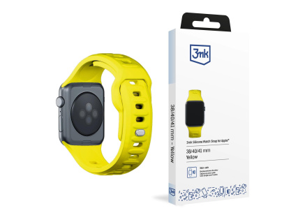 3mk řemínek Watch Strap pro Apple 38/40/41 mm Yellow