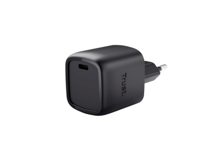 TRUST GaN Nabíječka MAXO 30W, USB-C, černá