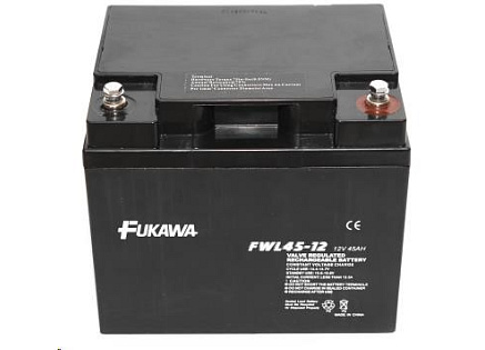 Baterie - FUKAWA FWL 45-12 (12V/45 Ah - M6), životnost 10let