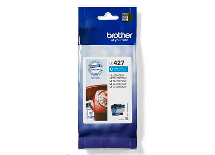 BROTHER INK LC-427C - cca 1500 stran, pro MFC-5955 6955 6957 6959 J6010 BROTHER INK LC-427C - cca 1500 stran, pro MFC-5955 6955 6957 6959 J6010