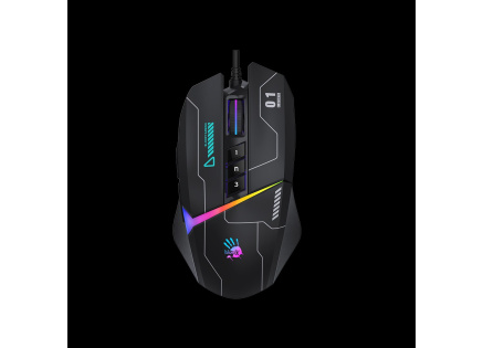 A4tech Bloody Myš W60 Max Activated, podsvícená herní myš, 12000 DPI, USB, Černá A4tech Bloody Myš W60 Max Activated, podsvícená herní myš, 12000 DPI, USB, Černá