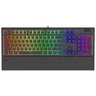 Endorfy herní klávesnice Omnis Pudd.Kaihl BL RGB /USB/ blue switch / drátová / mechanická / US layout / černá RGB