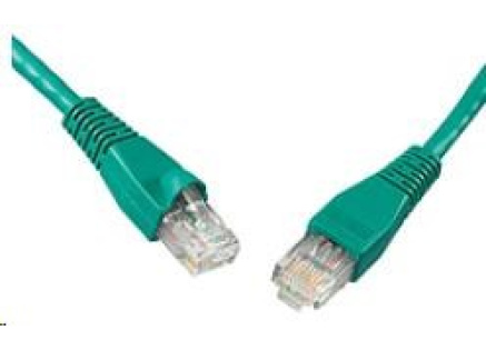 Solarix Patch kabel CAT5E UTP PVC 1m zelený snag-proof C5E-114GR-1MB Solarix Patch kabel CAT5E UTP PVC 1m zelený snag-proof C5E-114GR-1MB
