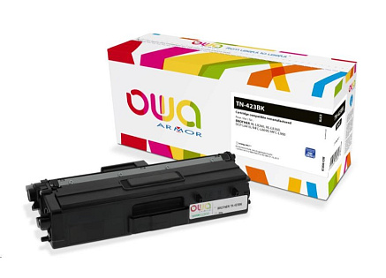 OWA Armor toner pro BROTHER HL-L 8260, 6.500 str., kom. s TN423BK, černá/black OWA Armor toner pro BROTHER HL-L 8260, 6.500 str., kom. s TN423BK, černá/black