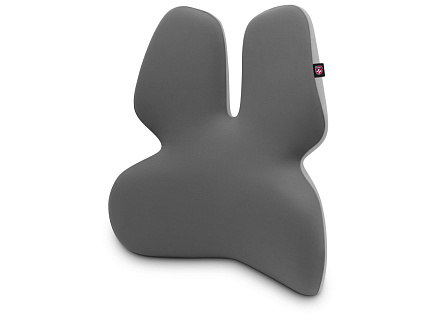 CONNECT IT Anatomická bederní opěrka na židli For Health GamaPro, Šedá