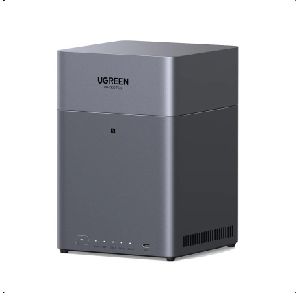UGREEN NASync DH4300plus (2x4C/RockchipA76+A55/2,0GHz/8GBRAM/4xSATA/1x2,5GbE/2xUSB3.2/1xUSB-C/HDMI)