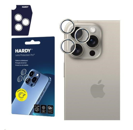 3mk HARDY Lens Protection Pro pro iPhone 15 Pro Natural 3mk HARDY Lens Protection Pro pro iPhone 15 Pro Natural