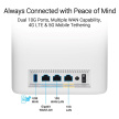 ASUS ZenWifi BT10 3-pack, WiFi7 Extendable Router, AiMesh, 2x WAN/LAN, 1x LAN, 1x 3.0