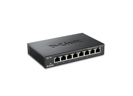 D-Link DGS-108 8-port Gigabit Metal Housing Desktop Switch