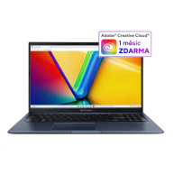ASUS NTB Vivobook 15 (X1502VA-BQ687W), i5-13420H, 15.6" FHD, 16GB, 1TB SSD, UHD, W11 Home, Quiet Blue