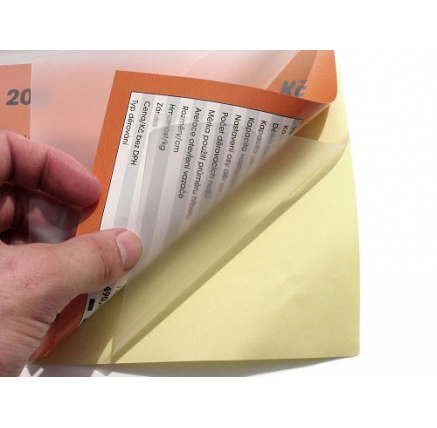 Laminovací fólie A3 80 mic samolepící