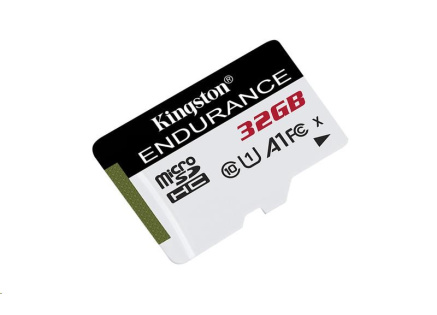 Kingston MicroSDHC karta 32GB High Endurance, 95R Class 10 UHS-I U1 Kingston MicroSDHC karta 32GB High Endurance, 95R Class 10 UHS-I U1