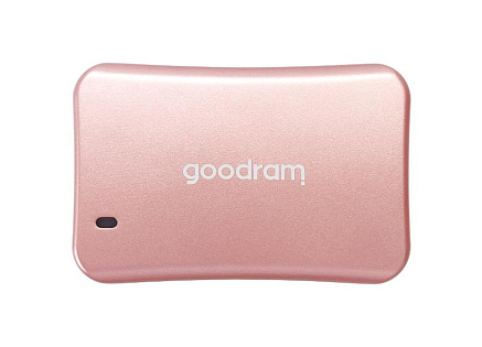 GOODRAM externí SSD HX200 500GB, USB-C 3.2 Gen2x2, (R:1500/W:900MB/s), růžová