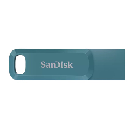SanDisk Flash Disk 64GB Ultra Dual Drive Go, USB-C 3.2, Modrá