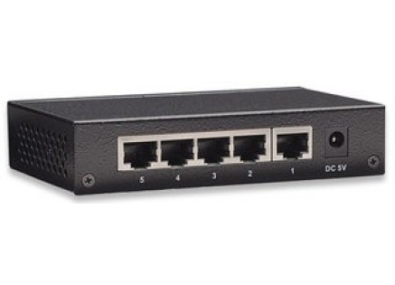 Intellinet 5-Port Gigabit Ethernet Switch, kovový