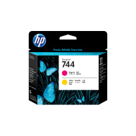 HP 744 Magenta & Yellow Printhead