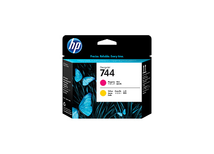 HP 744 Magenta & Yellow Printhead
