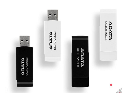 ADATA Flash Disk 128GB UC310, USB 3.2 , černá