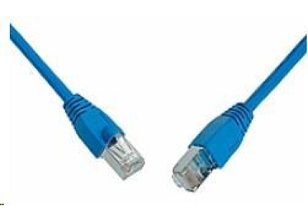 Solarix Patch kabel CAT6 SFTP PVC 10m modrý snag-proof C6-315BU-10MB