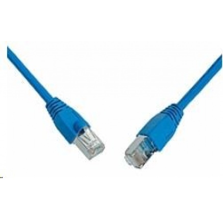 Solarix Patch kabel CAT6 SFTP PVC 10m modrý snag-proof C6-315BU-10MB
