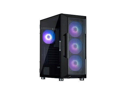 ZALMAN case I3 NEO, Mid Tower, ATX, 2xUSB 3.0, 1xUSB 2.0, 4x 120mm ARGB Fan, černá