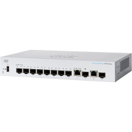 Cisco switch CBS350-8S-E-2G-EU (8xSFP, 2xGbE/SFP combo,fanless) - REFRESH