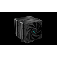 DEEPCOOL CPU Chladič AK620 ZERO DARK, 2x120mm, LGA1851, AM5, černá
