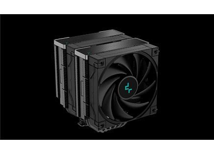 DEEPCOOL CPU Chladič AK620 ZERO DARK, 2x120mm, LGA1851, AM5, černá DEEPCOOL CPU Chladič AK620 ZERO DARK, 2x120mm, LGA1851, AM5, černá