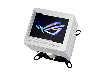 ASUS vodní blok CPU ROG RYUJIN III WB, 3.5" LCD displej, bílá ASUS vodní blok CPU ROG RYUJIN III WB, 3.5" LCD displej, bílá