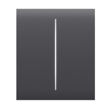 Ajax  CenterButton (2-gang) - Středové dvou tlačítko, grafitová