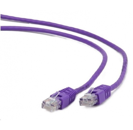 GEMBIRD kabel patchcord Cat5e UTP 5m, fialový
