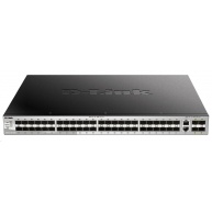 D-Link DGS-3130-54S/SI L3 Stackable Managed Gigabit Switch, 48x SFP, 2x 10GBASE-T, 4x SFP+