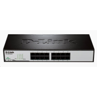 BAZAR - D-Link DES-1016D 16-port 10/100 Desktop / Rackmount Switch - Poškozený obal (Komplet)
