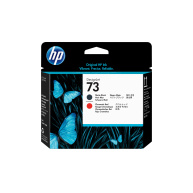 HP 73 Black matte + Red chromatic DJ Printhead, CD949A