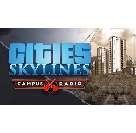 Cities: Skylines - Campus Radio (PC) klíč Steam Cities: Skylines - Campus Radio (PC) klíč Steam